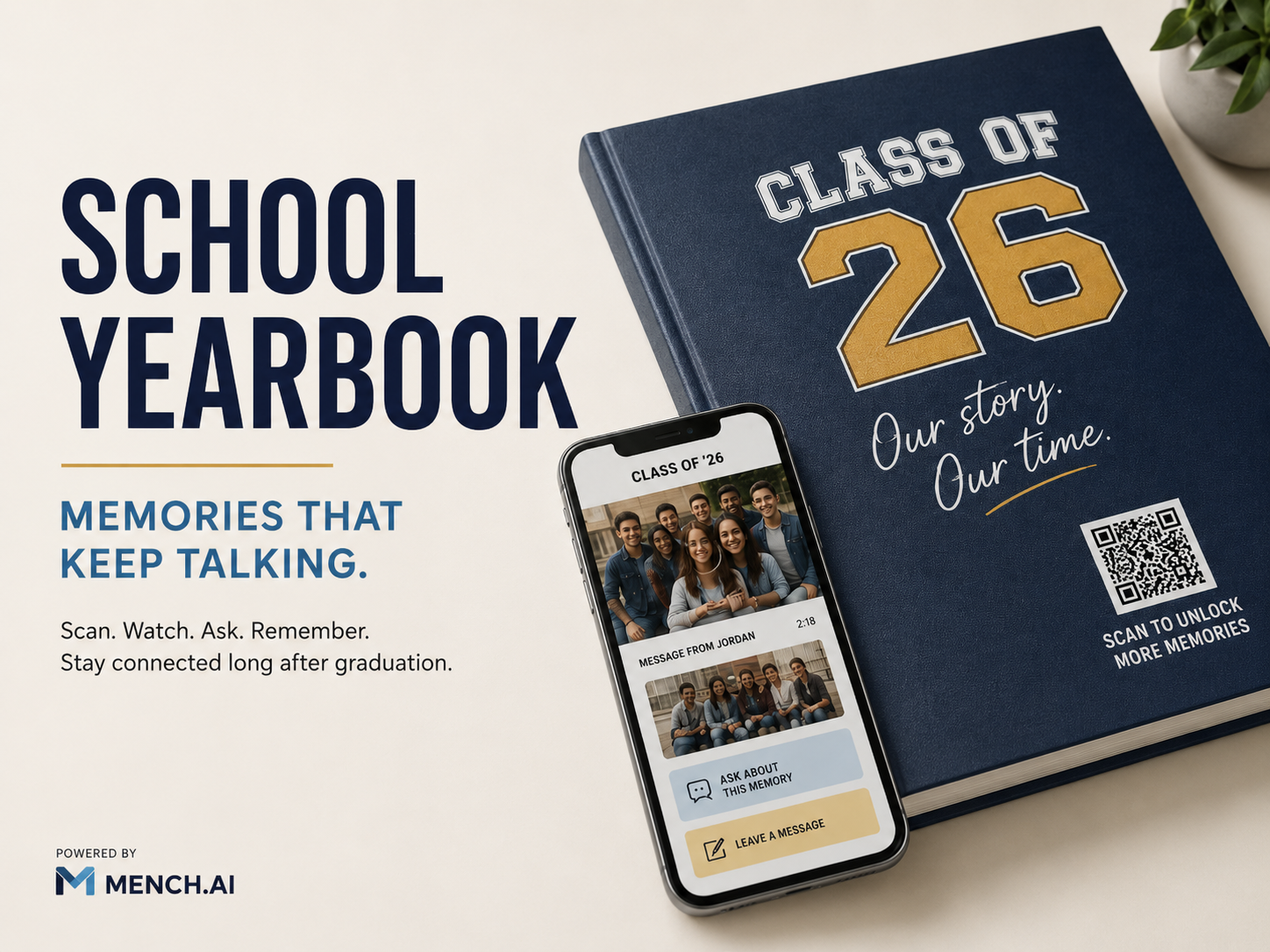 THE YEARBOOK DOESN’T END AT GRADUATION